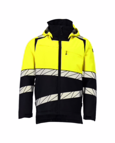 Mascot - Vinterjakke 25035 Sort/Hi-vis gul