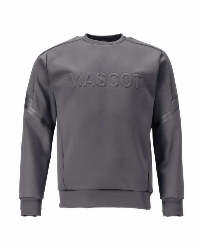 Sweatshirt 25184 Stengrå, str. L