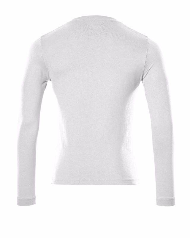 T-shirt L/Æ 18581 Hvid, str. XL