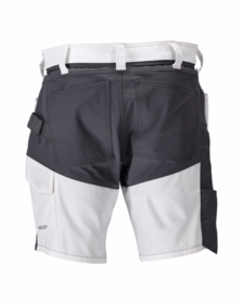 Mascot - Serviceshorts 25149 Hvid/Stengrå, str. C44