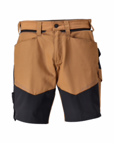 Mascot - Serviceshorts 25149 Nøddebrun/Sort