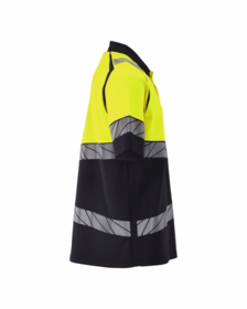 Mascot - Poloshirt 25083 Mørk marine/Hi-vis gul