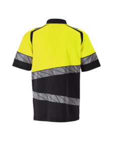 Mascot - Poloshirt 25083 Sort/Hi-vis gul