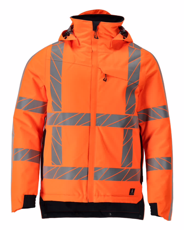 Vinterjakke 24335 Hi-vis Orange, str. S