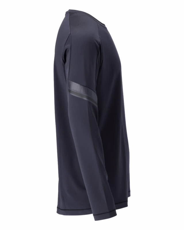 T-shirt L/Æ 22281 Mørk marine, str. M