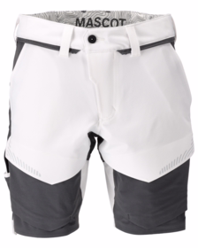 Mascot - Arbejdsshorts 22149 Hvid/stengrå