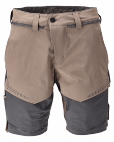 Mascot - Arbejdsshorts 22149 Mørk sand/stengrå