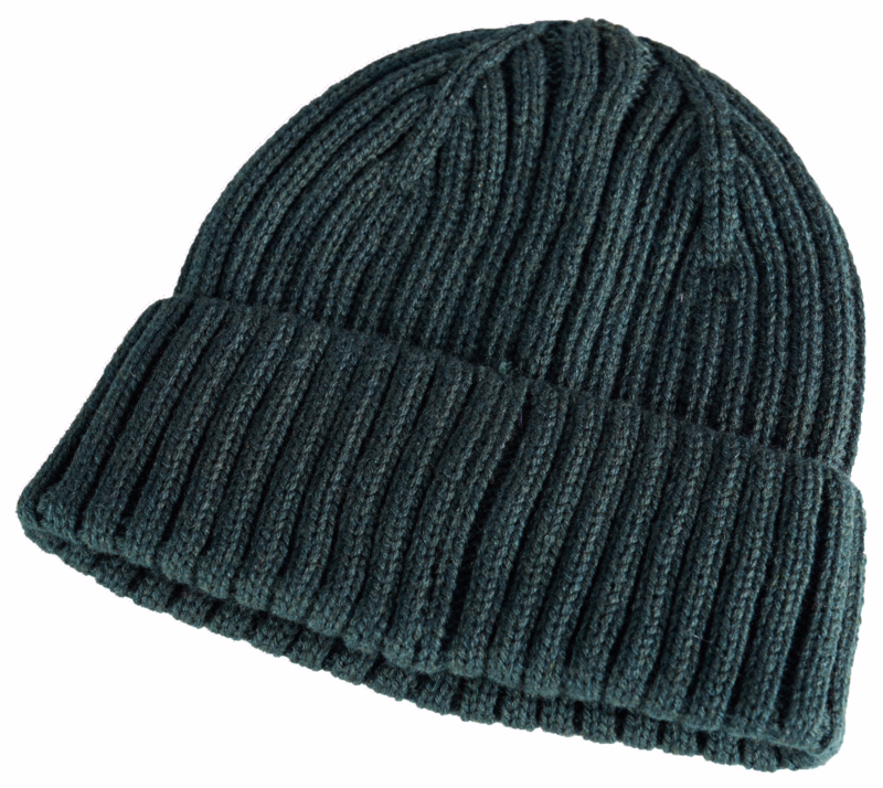 Hue strik 23050 Skovgrøn, onesize