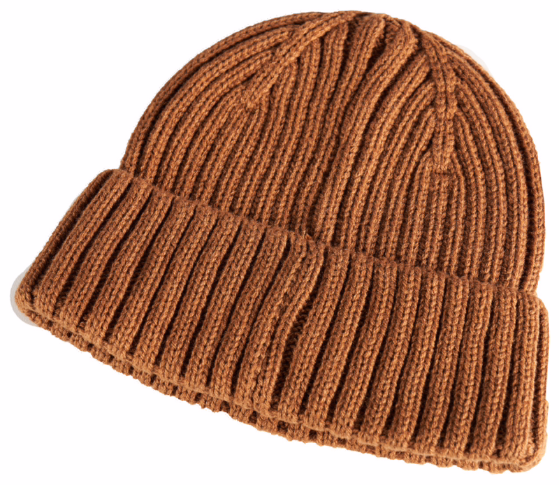 Hue strik 23050 Nøddebrun, onesize