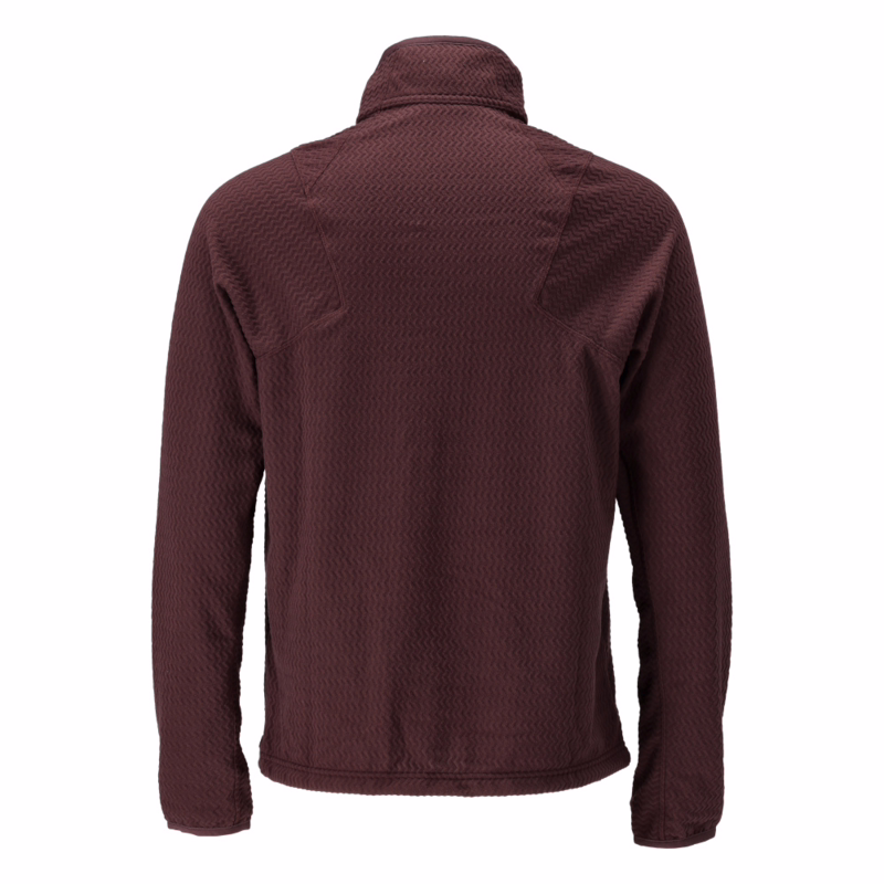 Fleecejakke 22703  Bordeaux, str. 2XL