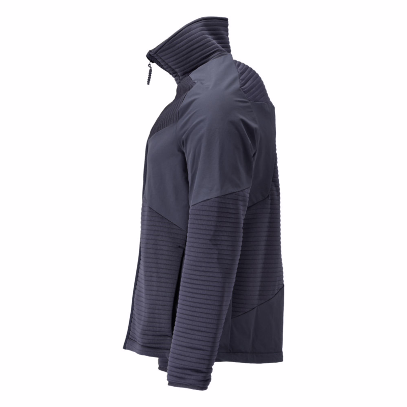 Fleecejakke 22105 Mørk marine, str. 2XL