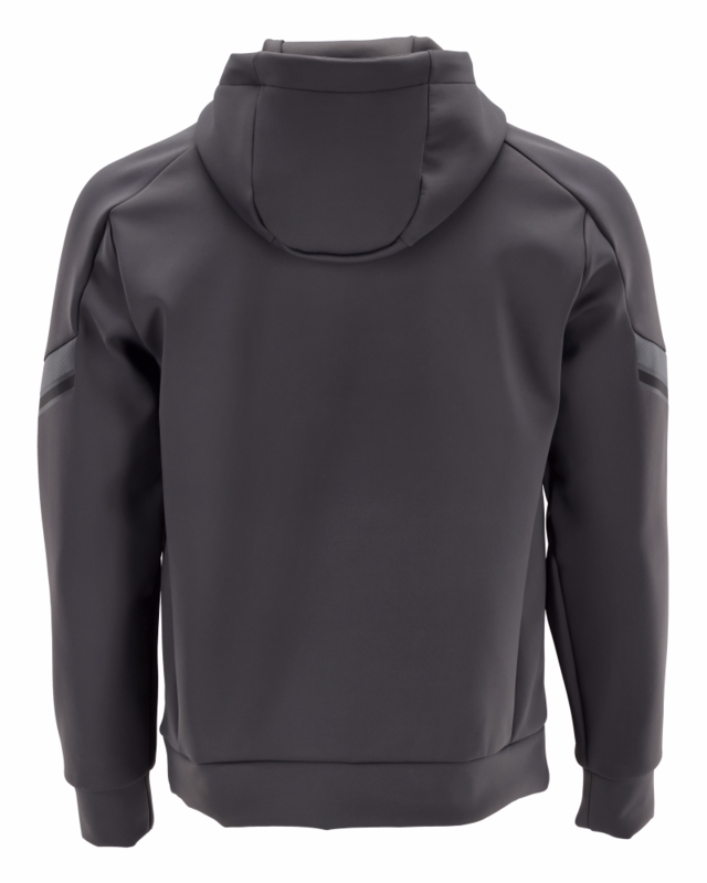 Hættetrøje Fleece 22186 Stengrå, str. XL