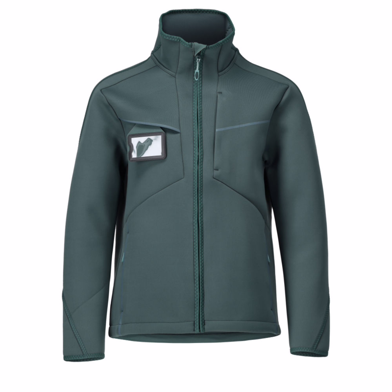 Softshell jakke 22085 Skovgrøn, str. L