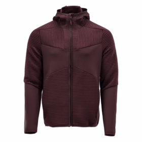 Mascot - Fleece hættetrøje 22603 m/lynlås Bordeaux