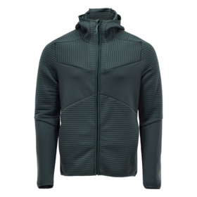 Mascot - Fleece hættetrøje 22603 m/lynlås Skovgrøn