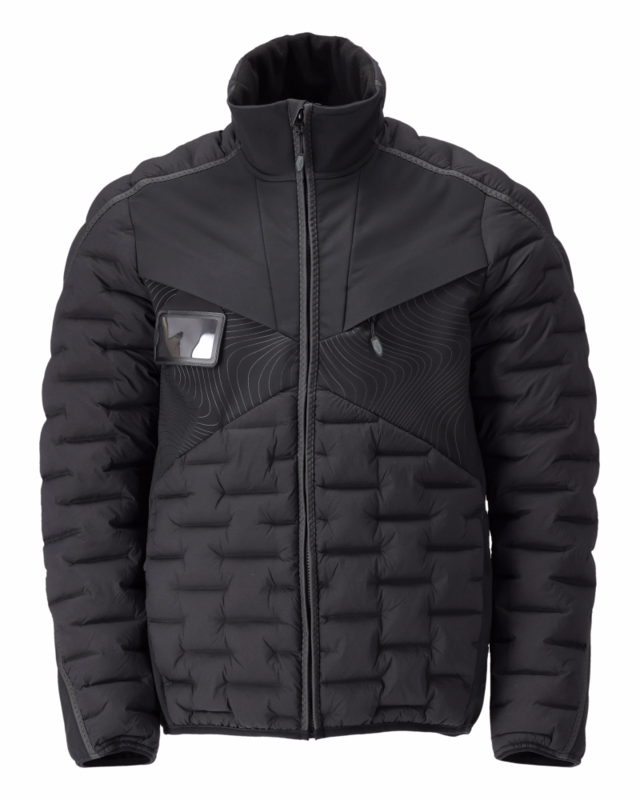 Jakke Quiltet 22015 Sort, str. L