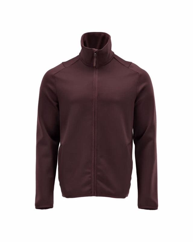 Fleecejakke 22585 Bordeaux, str. 4XL