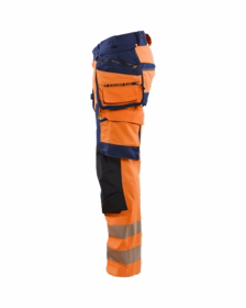 Blåkläder - Arbejdsbuks Hi-vis 1122 Orange/marineblå