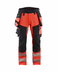 Blåkläder - Arbejdsbuks Hi-vis 1122 Rød/sort