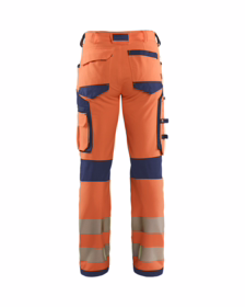 Blåkläder - Arbejdsbuks Hi-vis 1197 Orange/marineblå