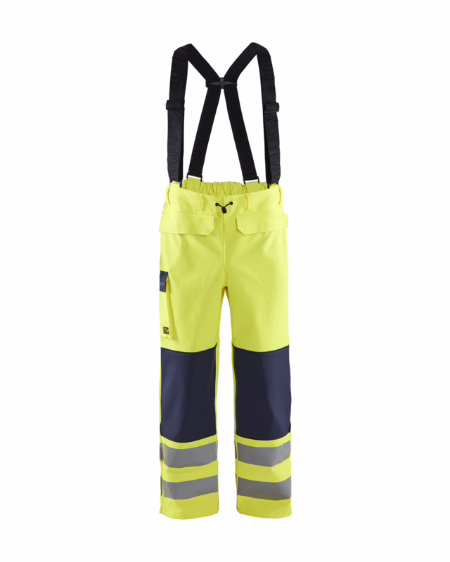 Regnbuks Hi-vis 1313 gul/marineblå, str. 4XL