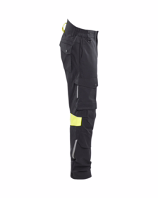 Blåkläder - Arbejdsbuks Hi-vis 1417 sort/gul