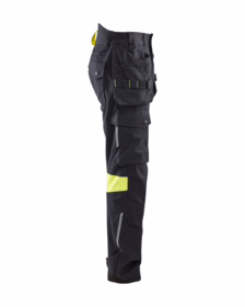 Blåkläder - Arbejdsbuks Hi-vis 1418 sort/gul
