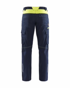 Blåkläder - Arbejdsbuks 1444 Hi-vis Mørk Marineblå/Gul