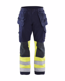 Blåkläder - Arbejdsbuks Hi-vis 1479 marineblå/gul
