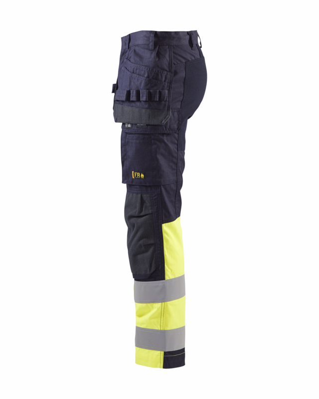 Arbejdsbuks 14871512 Hi-vis marineblå/gul, str. D112