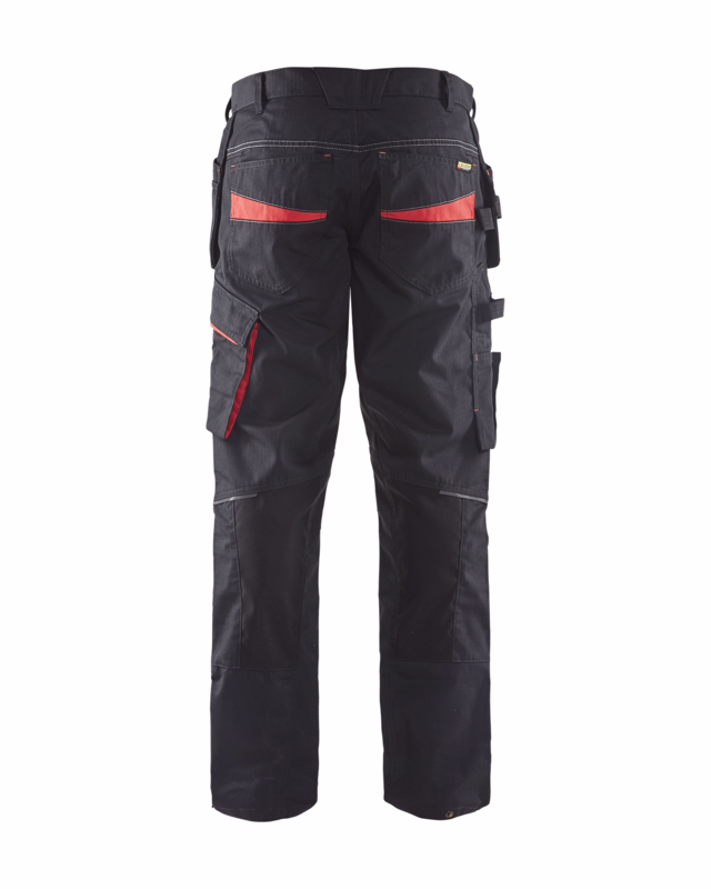 Servicebuks 1496 sort/rød, str. D112