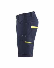 Blåkläder - Serviceshorts 1499 Hi-vis Mørk Marineblå/Gul