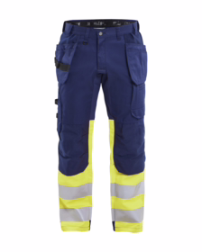 Blåkläder - Arbejdsbuks Hi-vis 1558 marineblå/gul