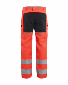 Blåkläder - Arbejdsbuks Hi-vis 1585 rød/sort