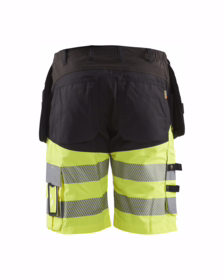 Blåkläder - Arbejdsshorts Hi-vis 1596 sort/gul