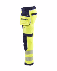 Blåkläder - Softshellbuks 1820 Hi-vis Gul/Marineblå