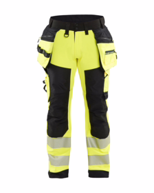 Blåkläder - Softshellbuks 1820 Hi-vis Gul/Sort