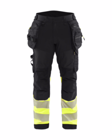 Blåkläder - Softshellbuks 1821 Hi-vis Sort/Gul