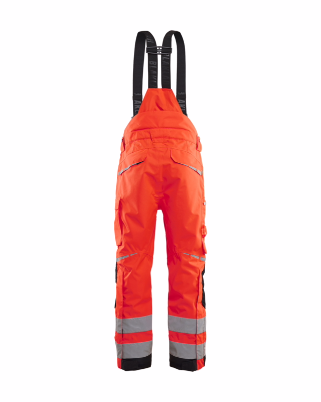 Skalbuks Hi-vis 1867 Rød/sort, str. D96