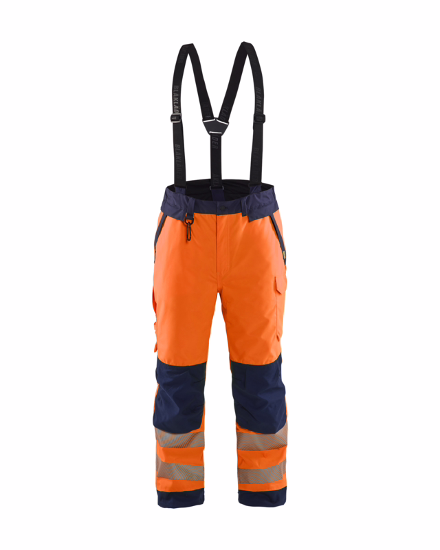 Vinterbuks kort 1875 Hi-vis Orange/Marineblå, str. MS