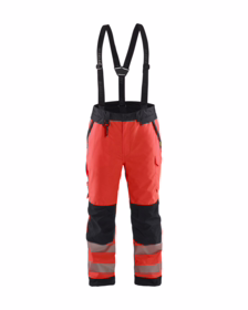 Blåkläder - Vinterbuks lang 1875 Hi-vis Rød/Sort