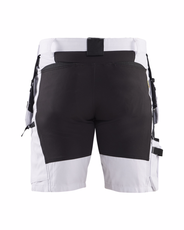 Arbejdsshorts 1911 hvid/sort, str. C44