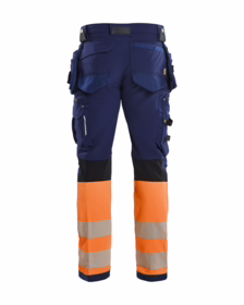 Blåkläder - Arbejdsbuks Hi-vis 1993 marineblå/orange