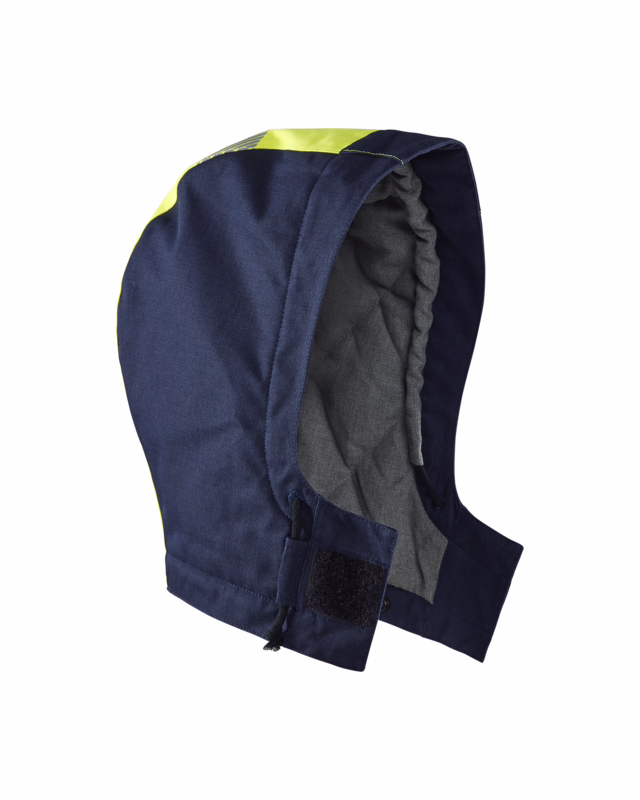 Hætte 2167 Hi-vis Marineblå/gul, str. 2XL