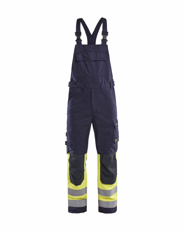 Overalls Hi-vis 2888 marineblå/gul, str. D116