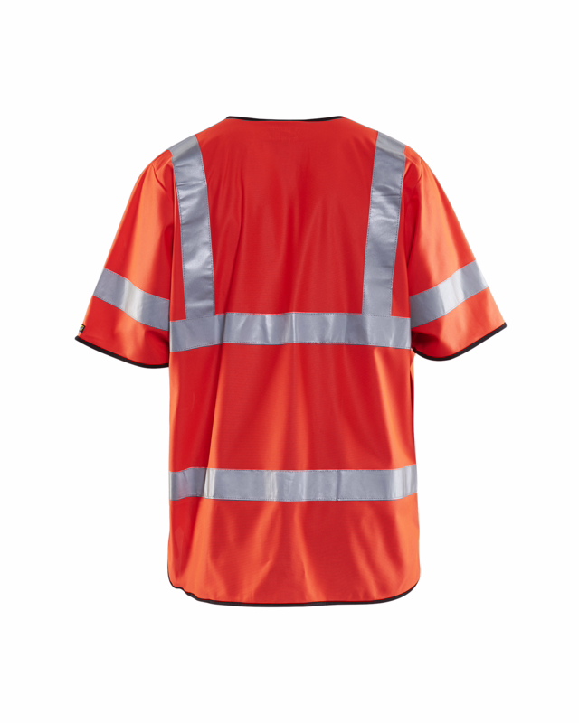 Trafikvest Hi-vis 3023 rød, str. 2XL/3XL
