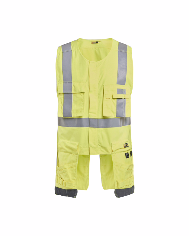 Vest 30891512 Hi-vis gul, str. 4XL
