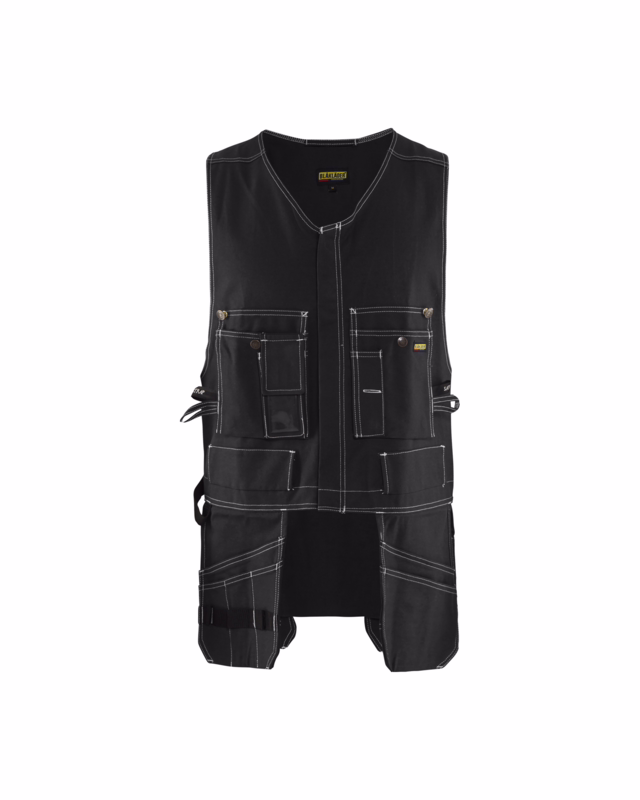 Arbejdsvest 31051370 sort, str. L