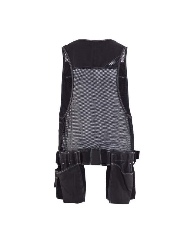 Arbejdsvest 3119 sort, str. S