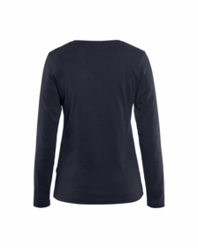 Blåkläder - T-shirt L/Æ Dame 3301 mørk marineblå